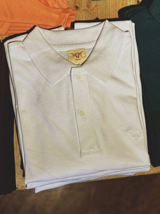 Polo RÚSTICA white.