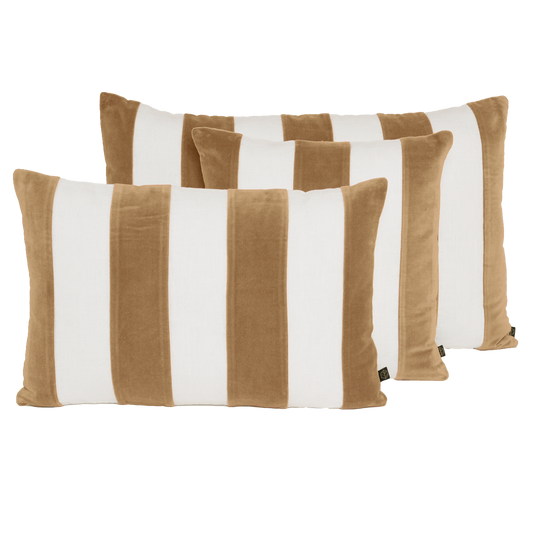 Cojín Perth tabac 40x60cm.