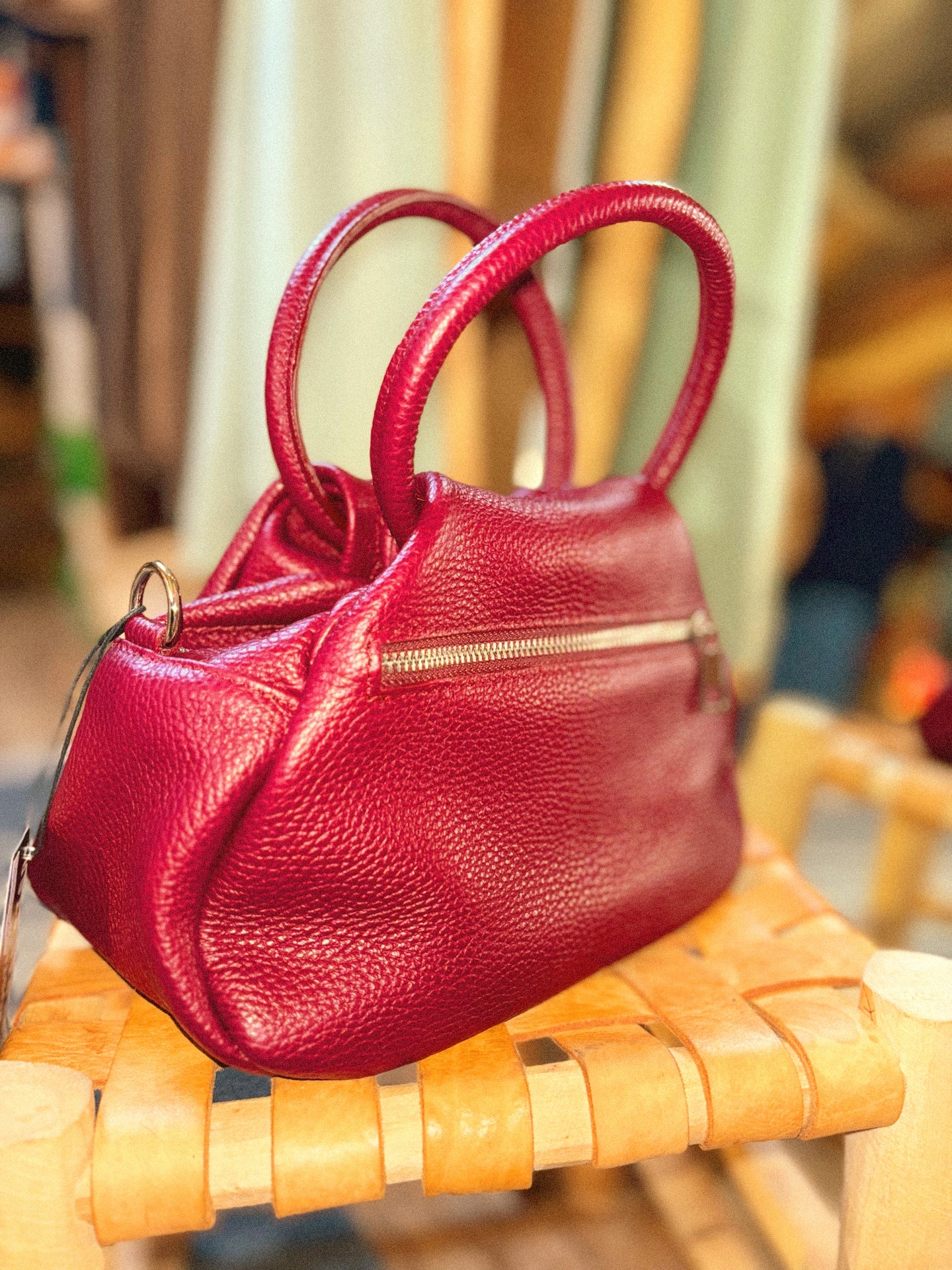 Bolso en piel.