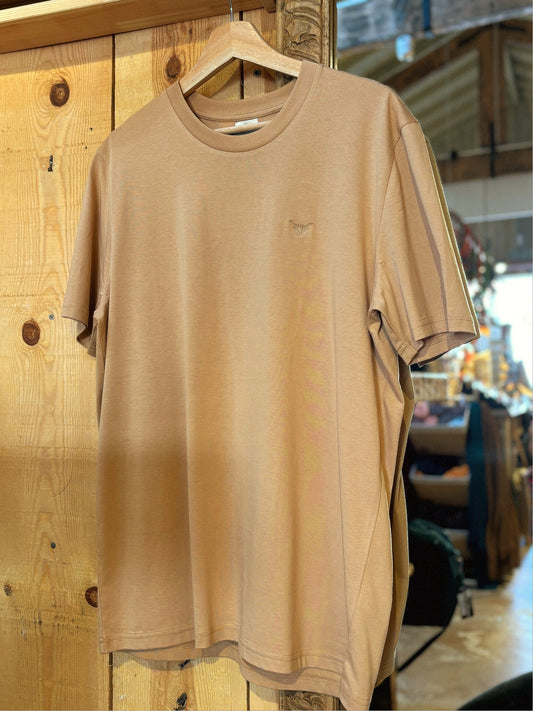 Camiseta RÚSTICA bordada latte.