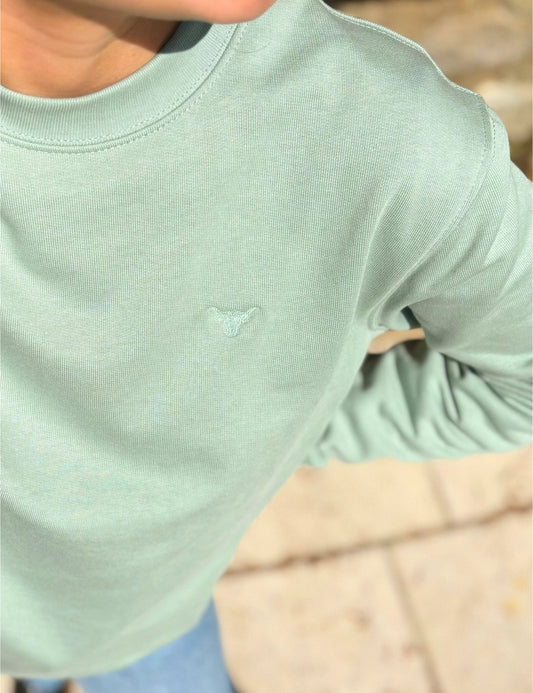 Sudadera RÚSTICA aloe.