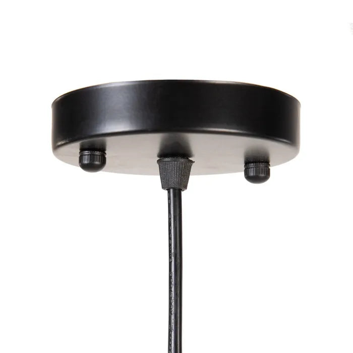 Lampara natural bambú.