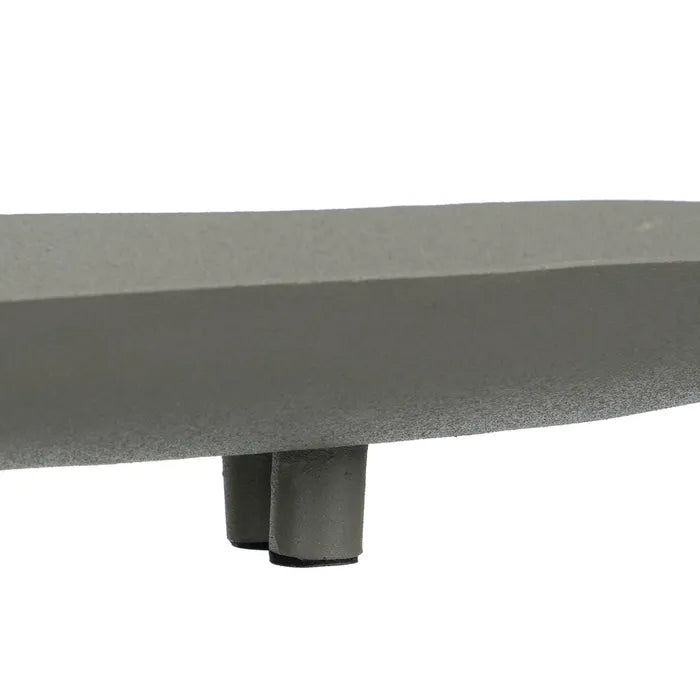 Centro mesa verde hierro decoración.