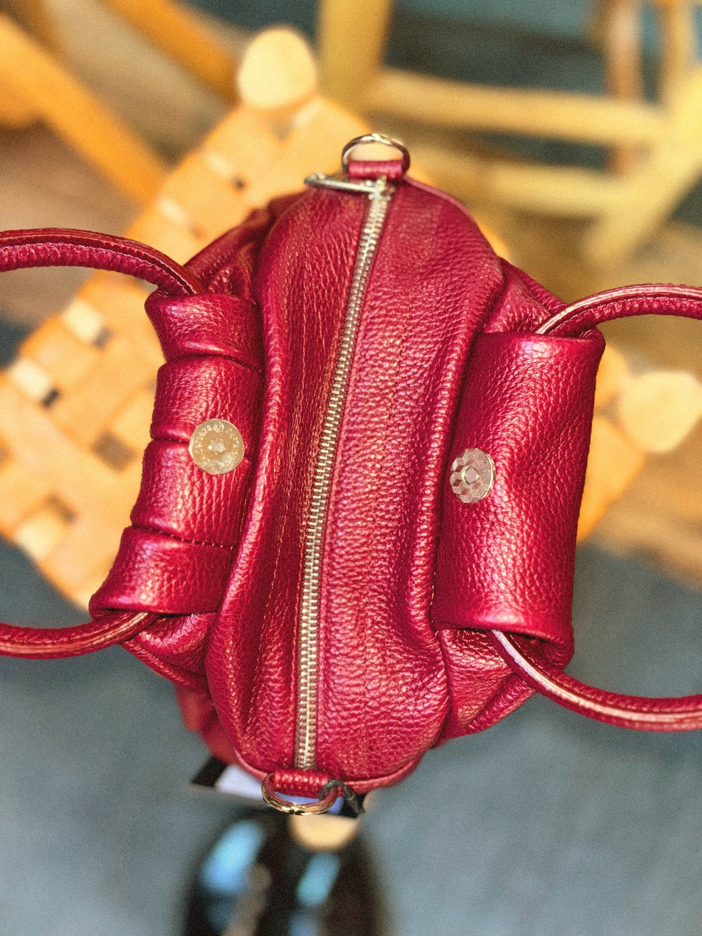 Bolso en piel.