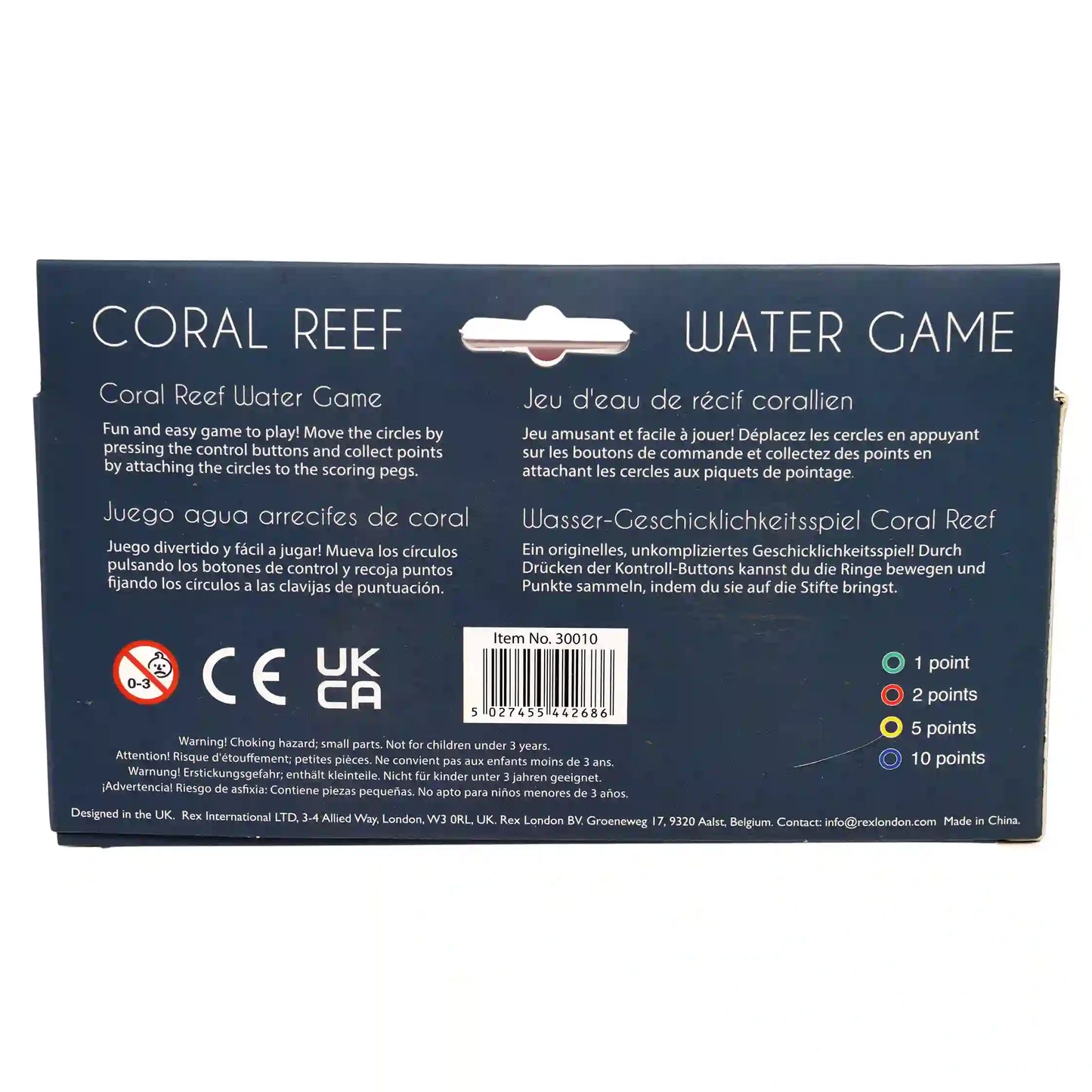 Juego de agua.