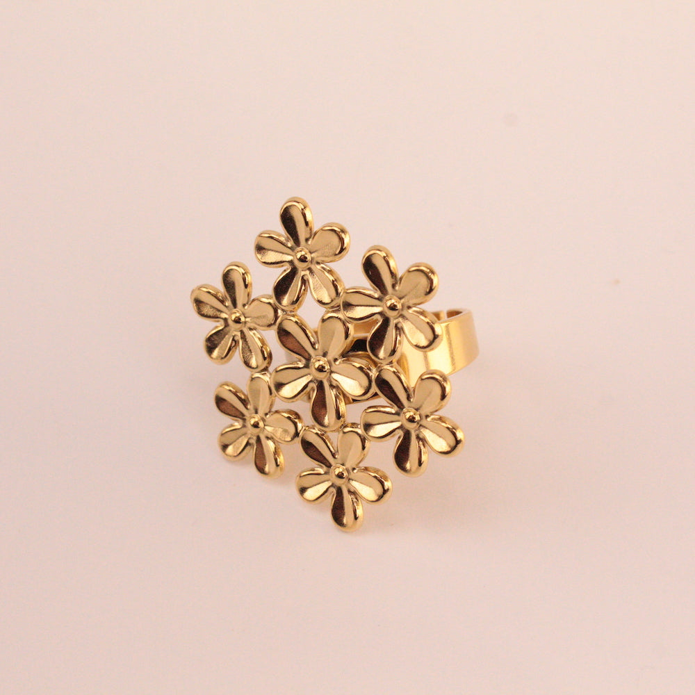 Anillo flores.