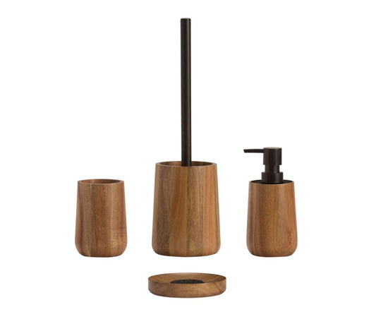 Portacepillos acacia.