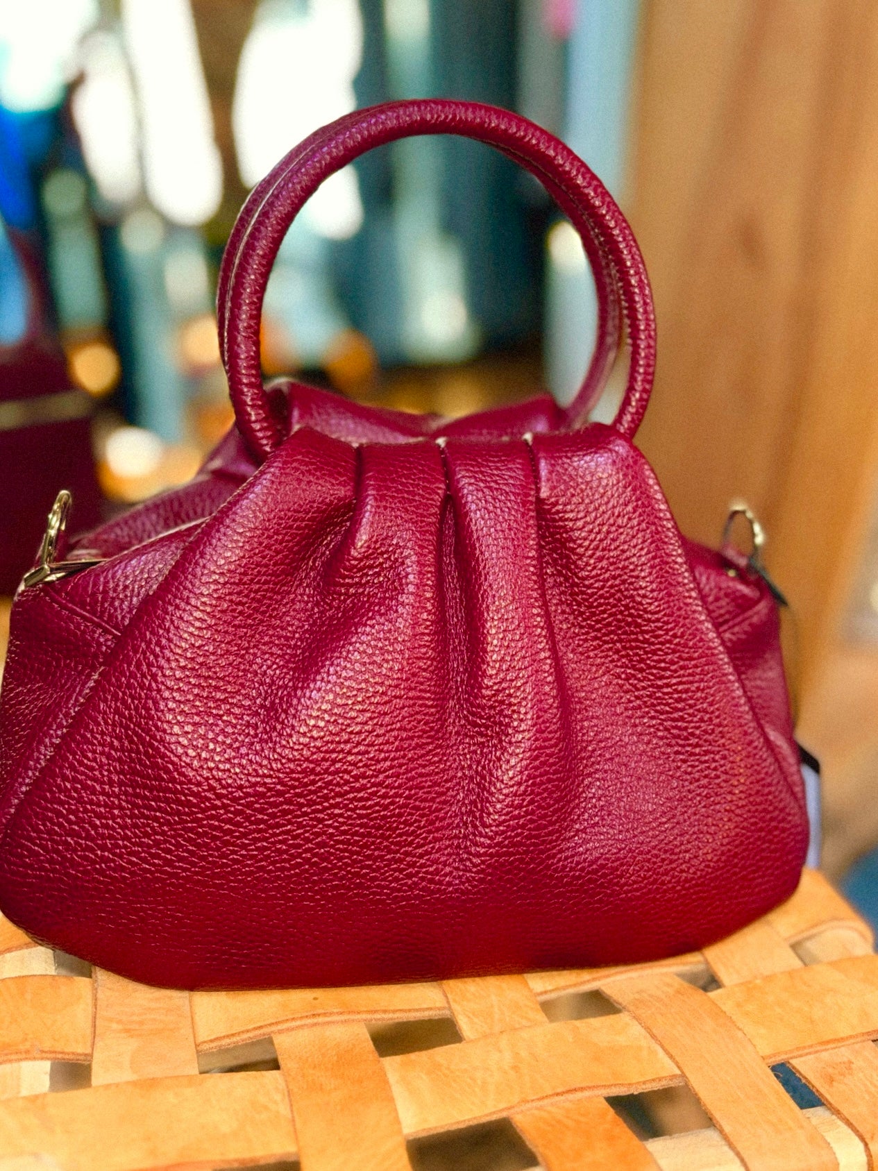 Bolso en piel.