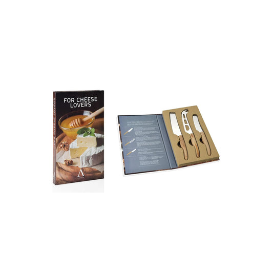 Set cuchillos gourmet queso.
