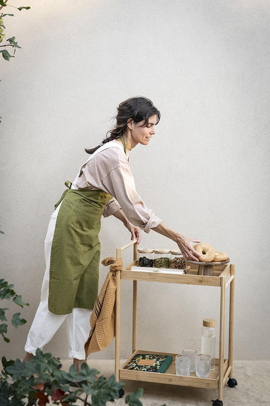 Delantales algodón.