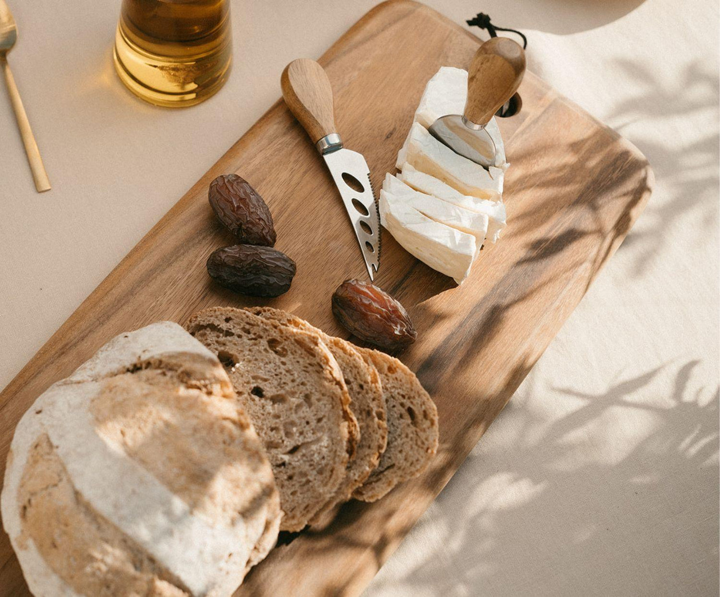 Set gourmet de 5 cuchillos para el queso.