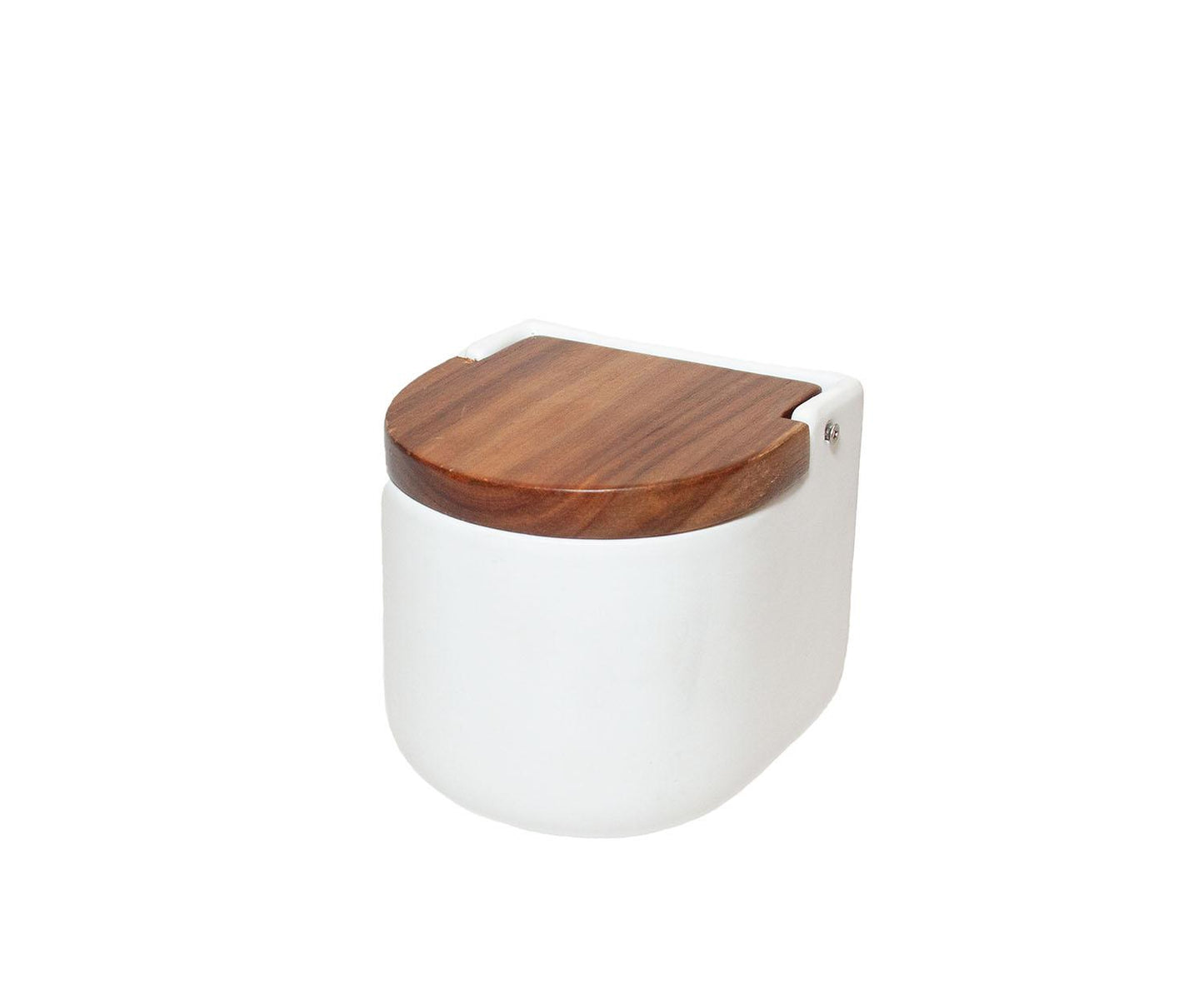 Salero cerámica y acacia.