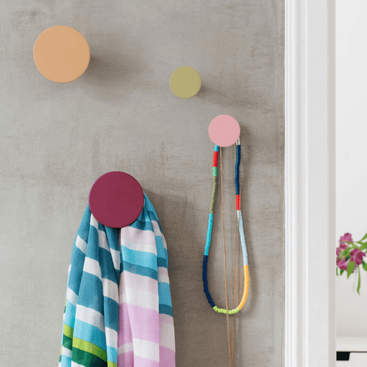 Colgadores de pared.