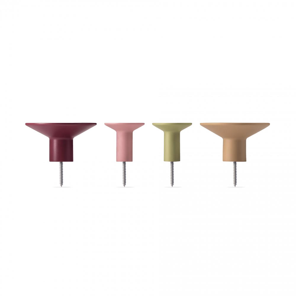 Colgadores de pared.