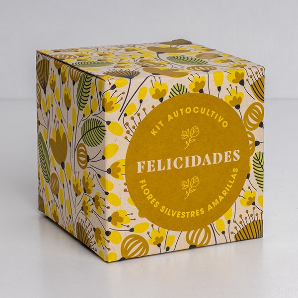 Kit autocultivo "felicidades".