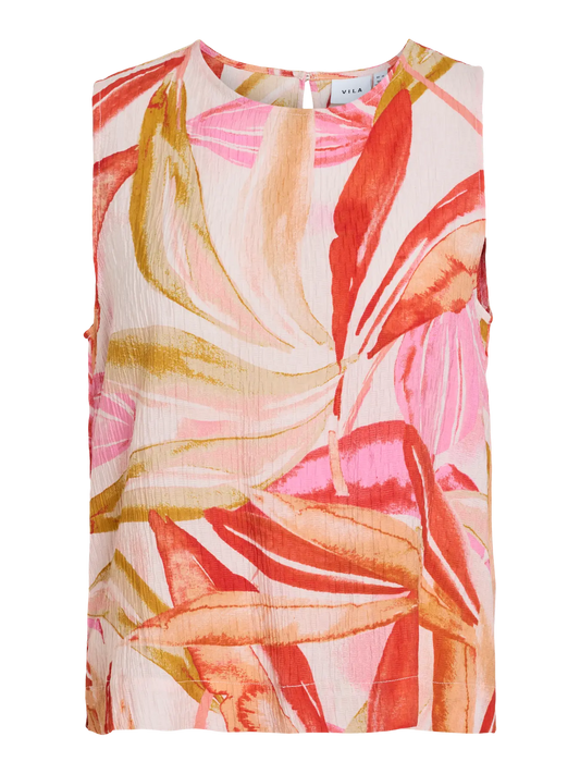 Top estampado.