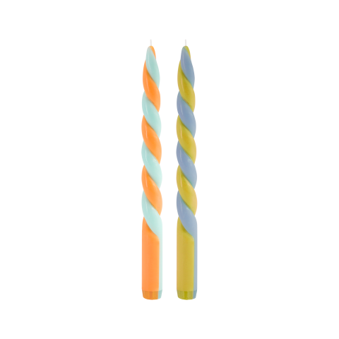 Set velas espiral.
