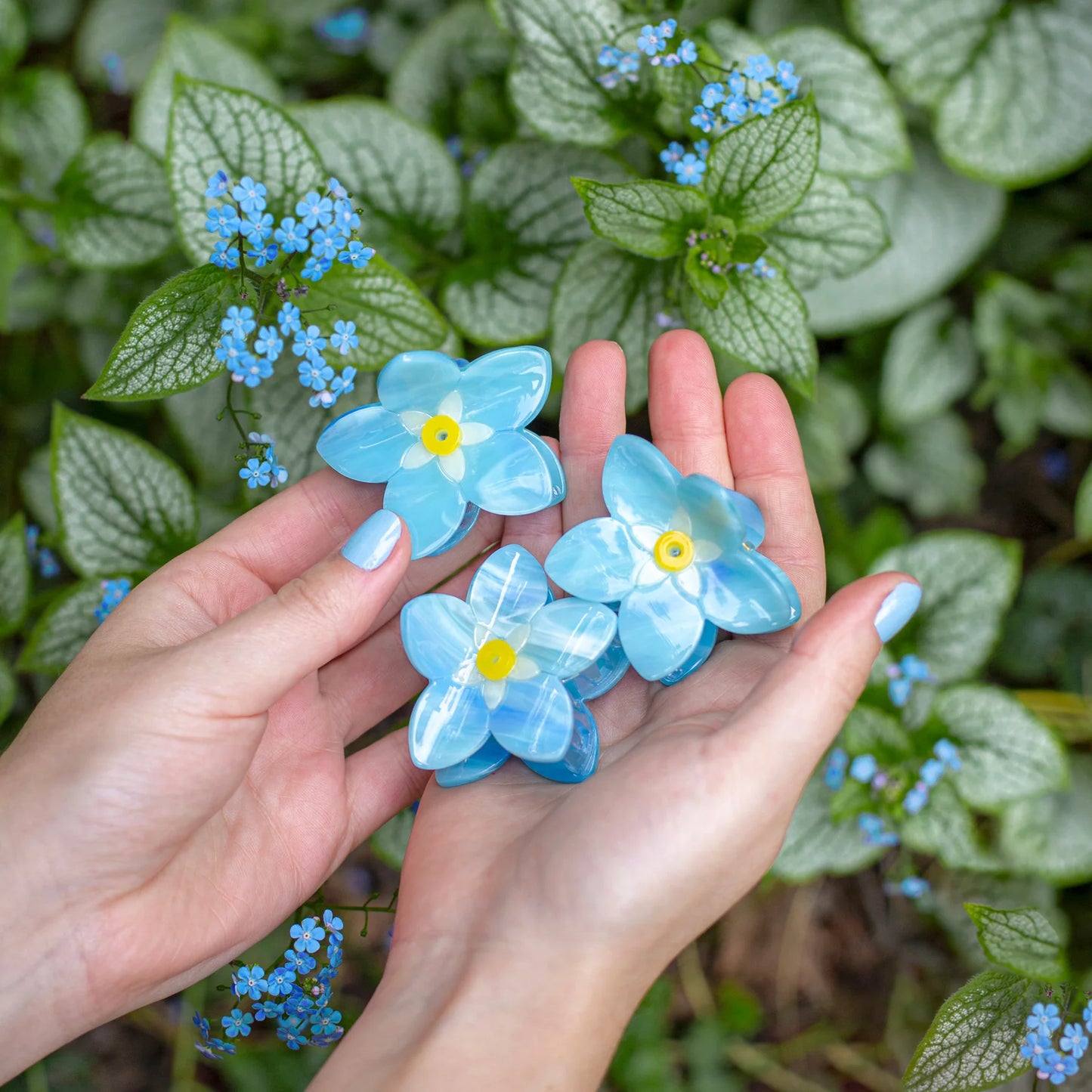 Pinza flor.