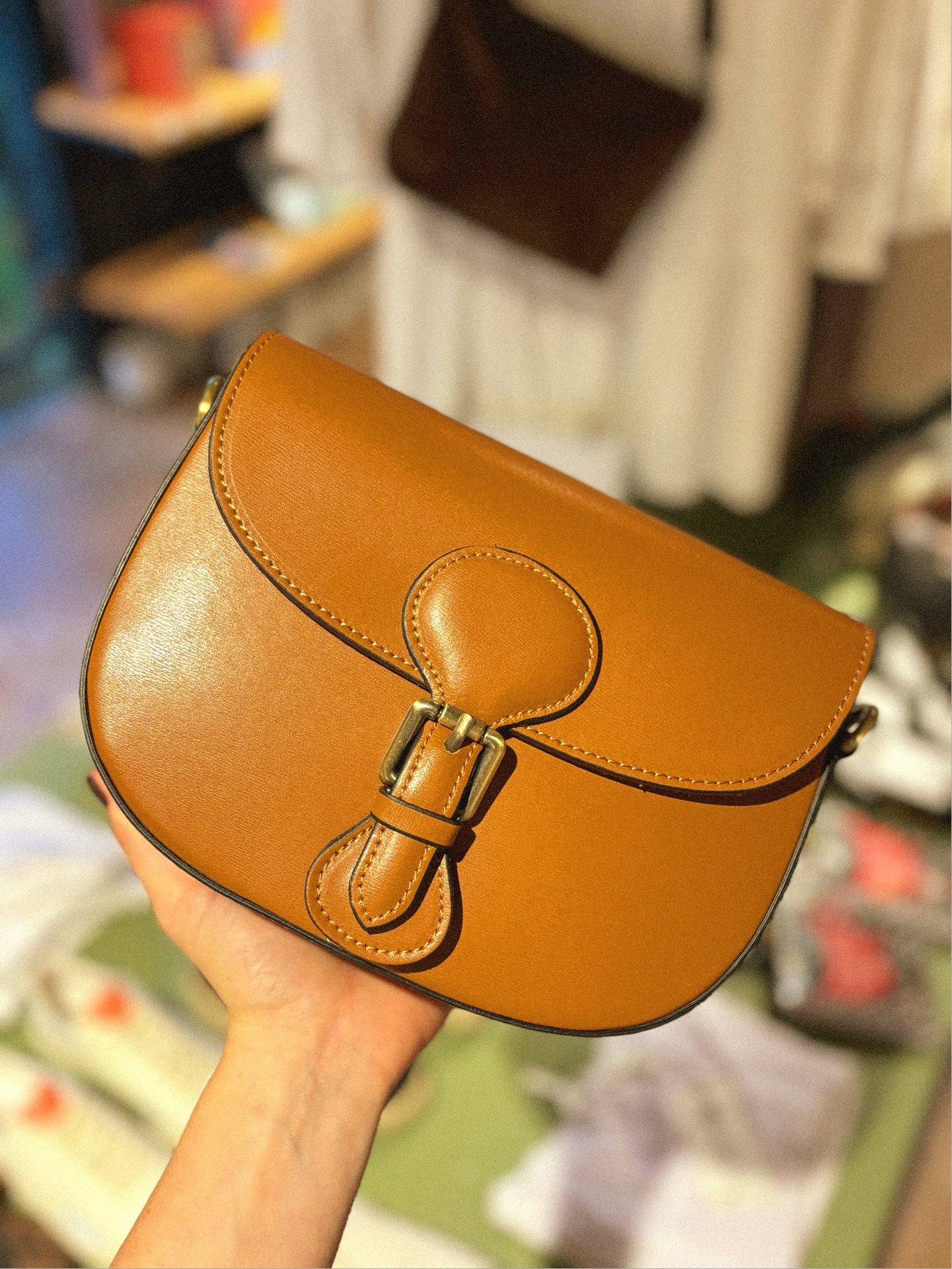 Bolso en piel.