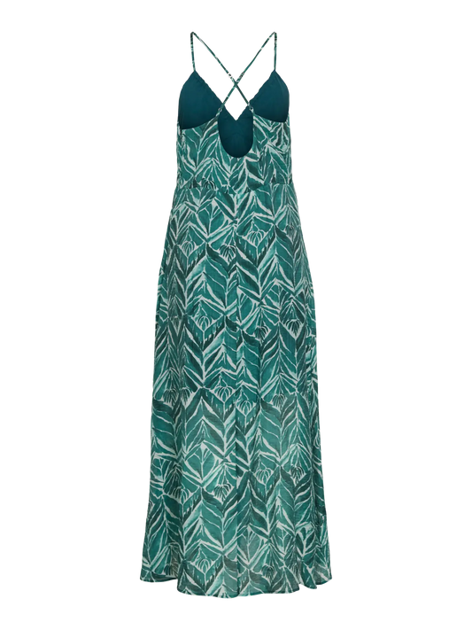 Vestido estampado.