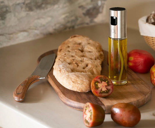 Set 2 cuchillos santoku.