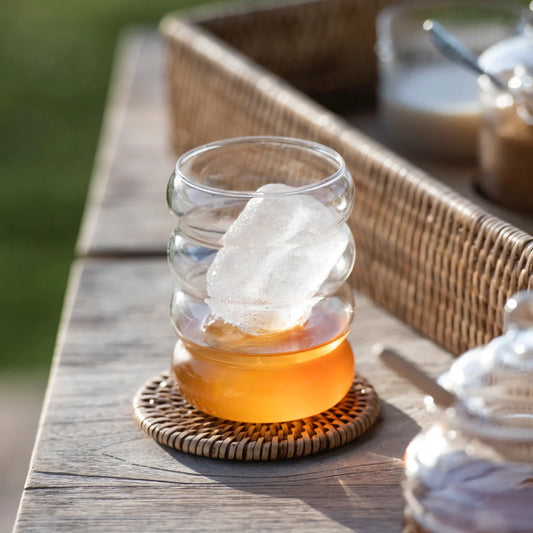 Set 4 vasos cristal.