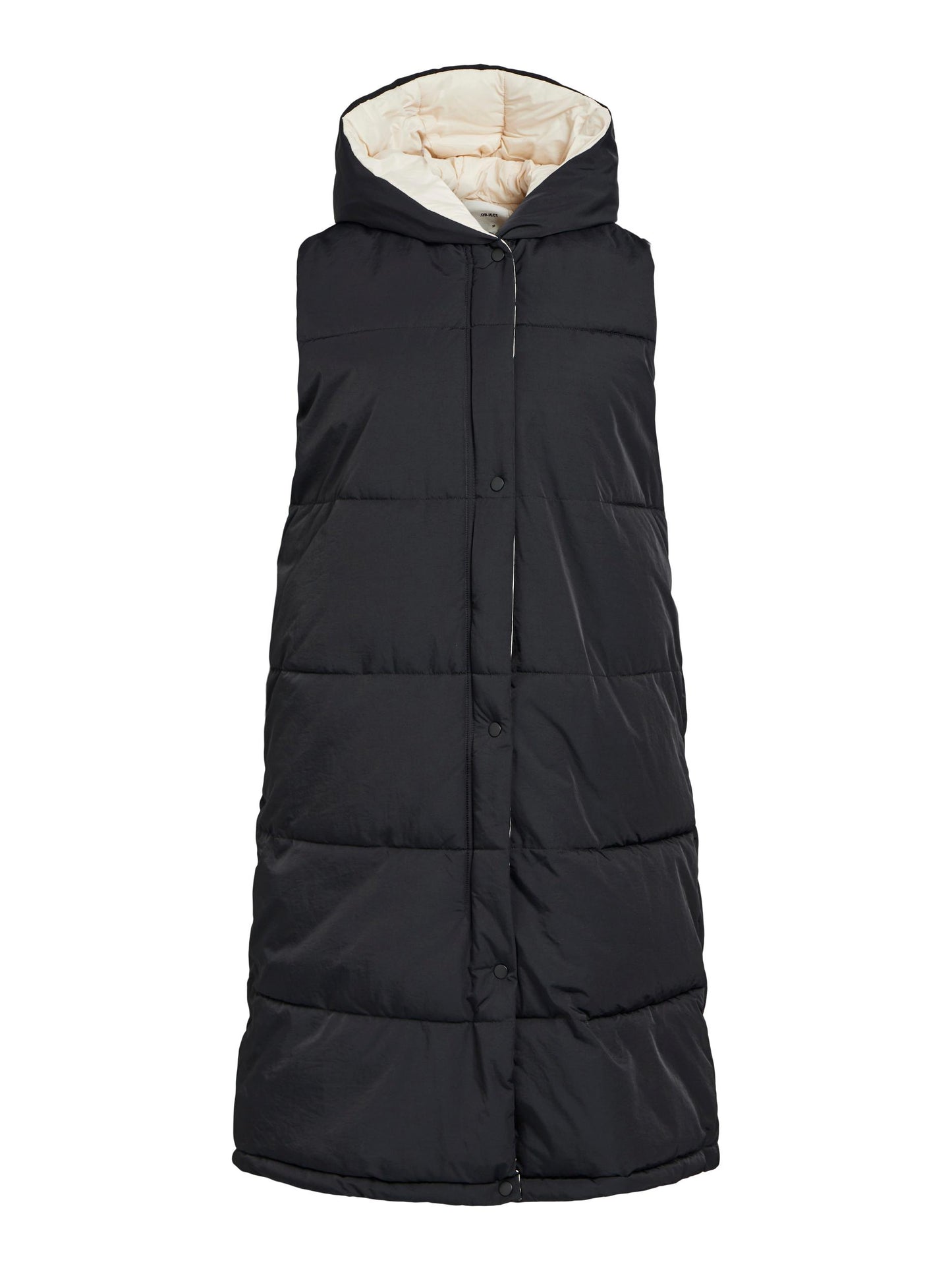 Chaleco maxi.