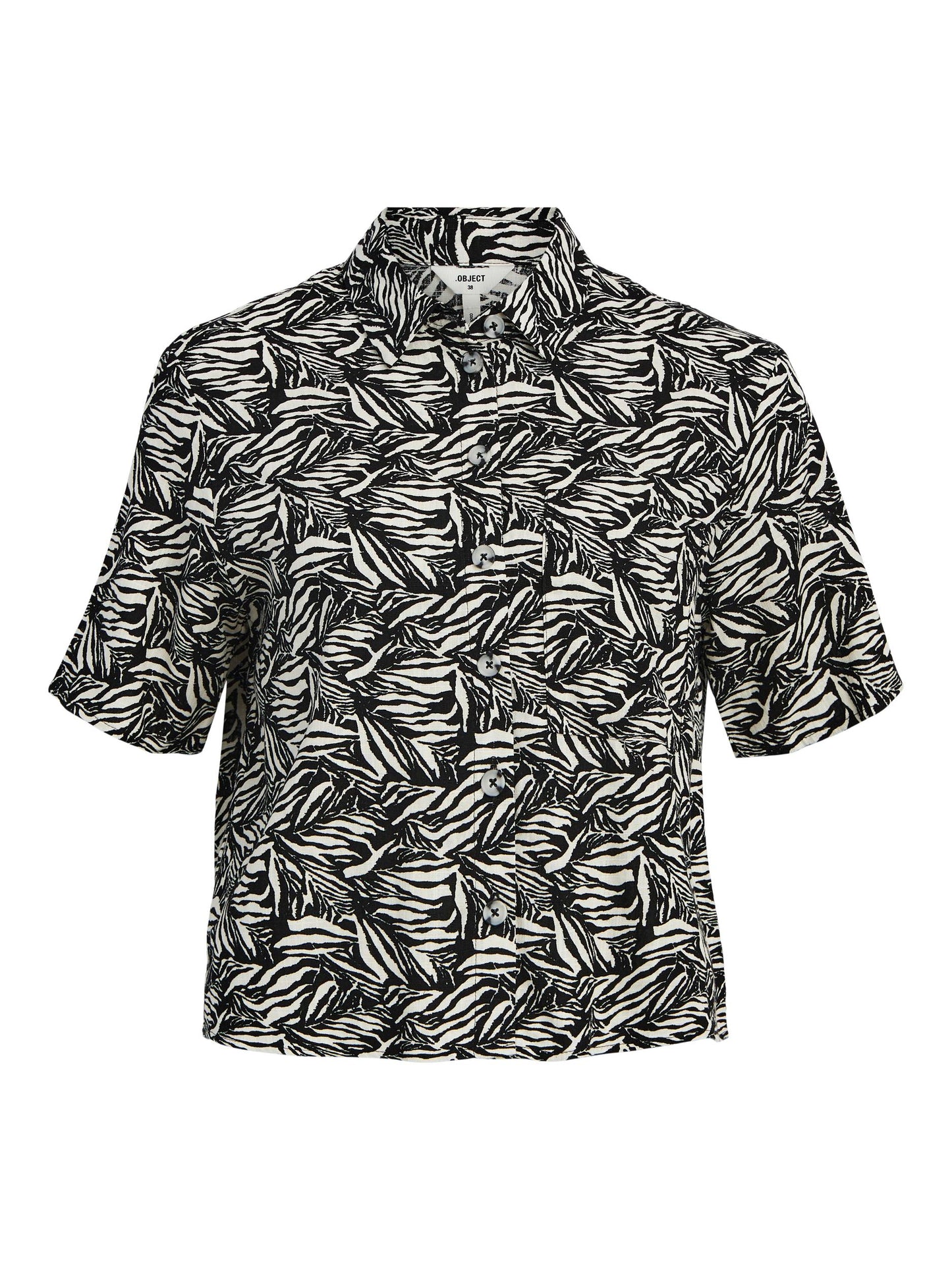 Camisa de estampado floral.