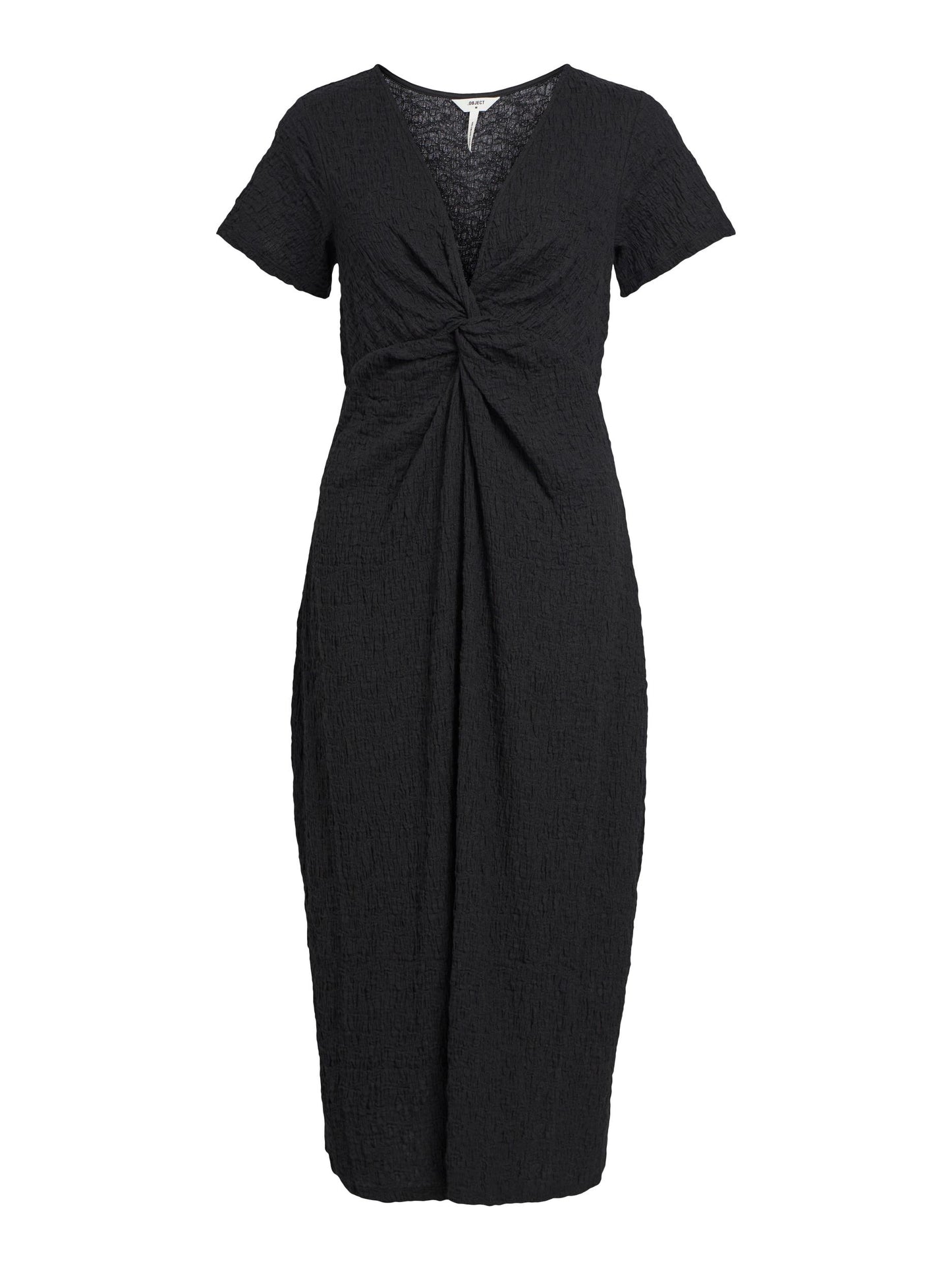 Vestido maxi nudo.