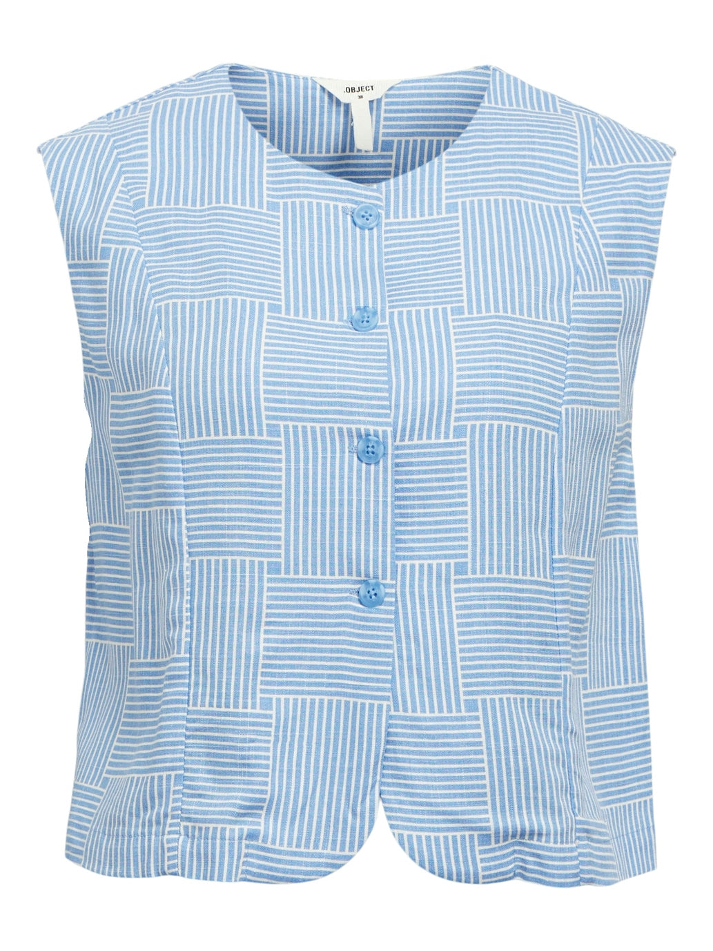 Chaleco lino.