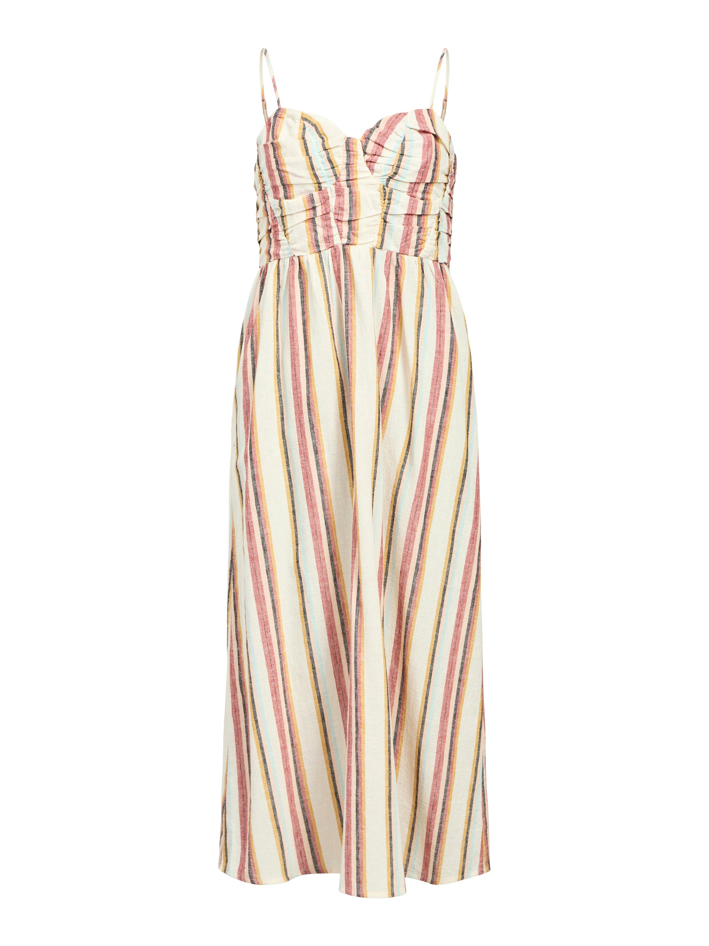 Vestido algodón y lino.