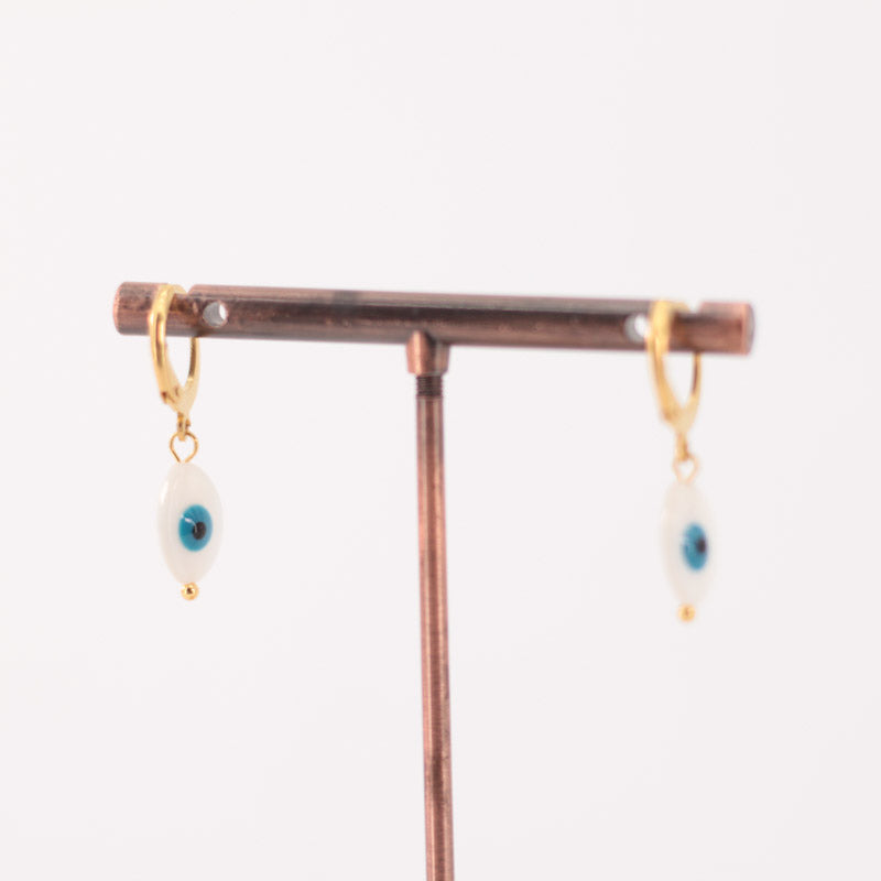 Pendientes ojo turco.