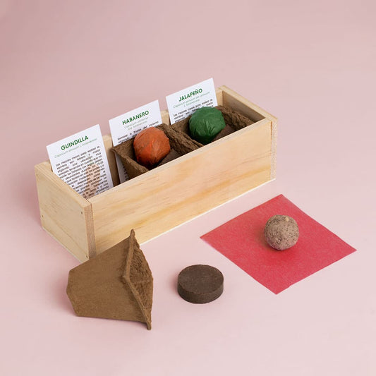 Kit autocultivo picante.