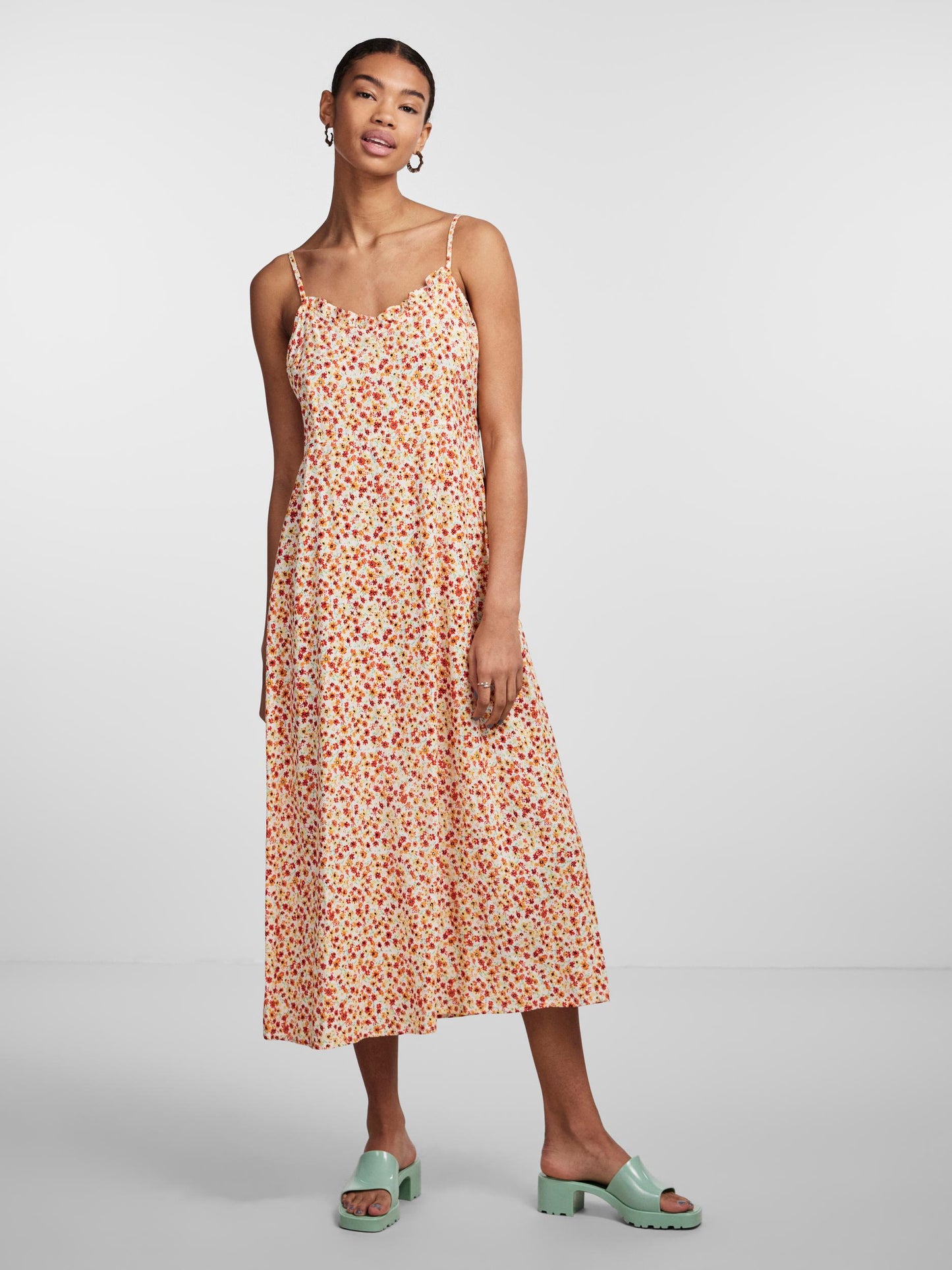 Vestido maxi.