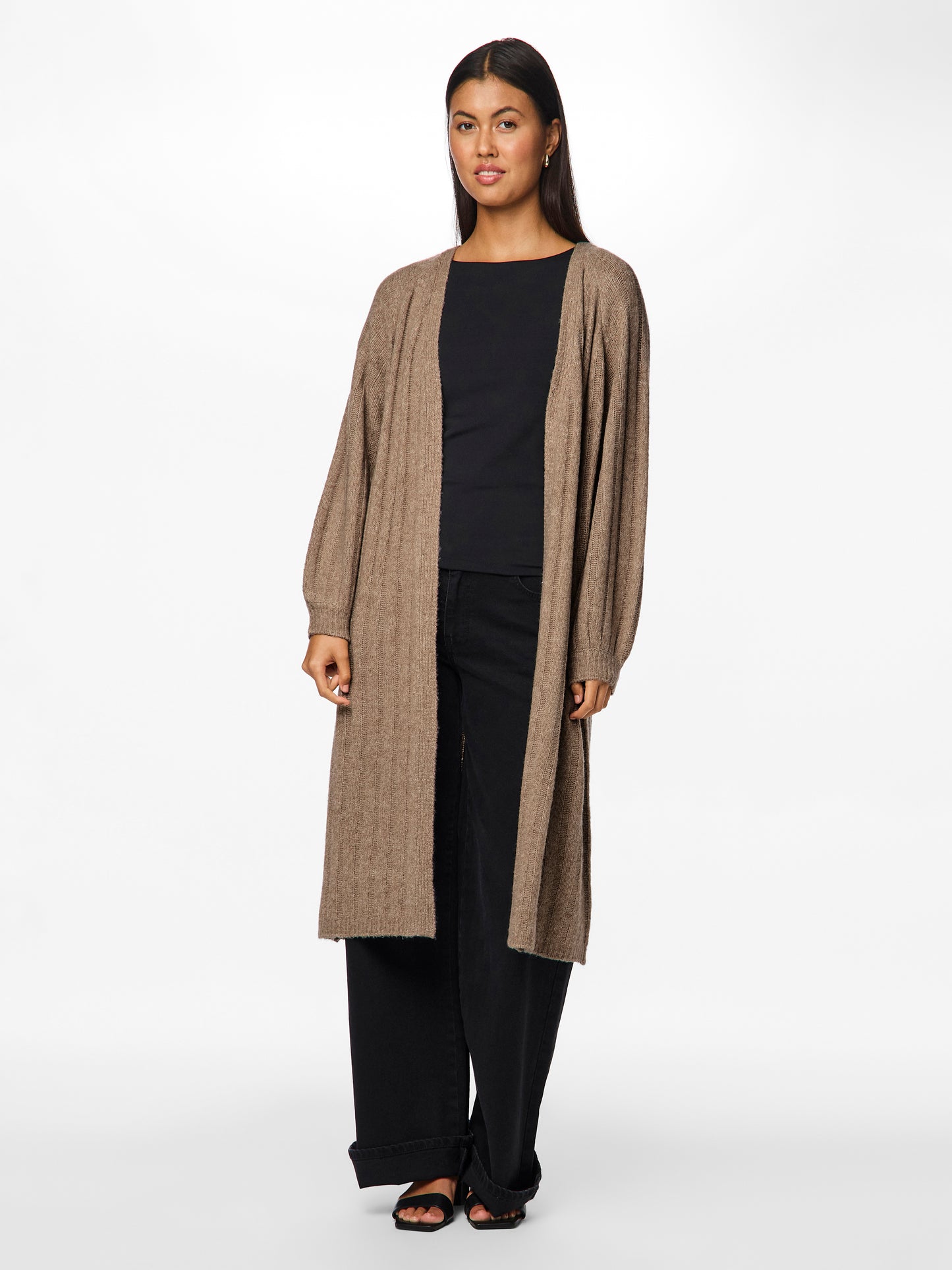 Cárdigan maxi.