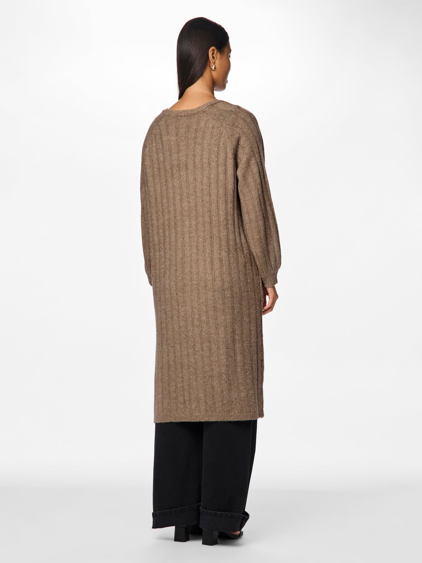 Cárdigan maxi.