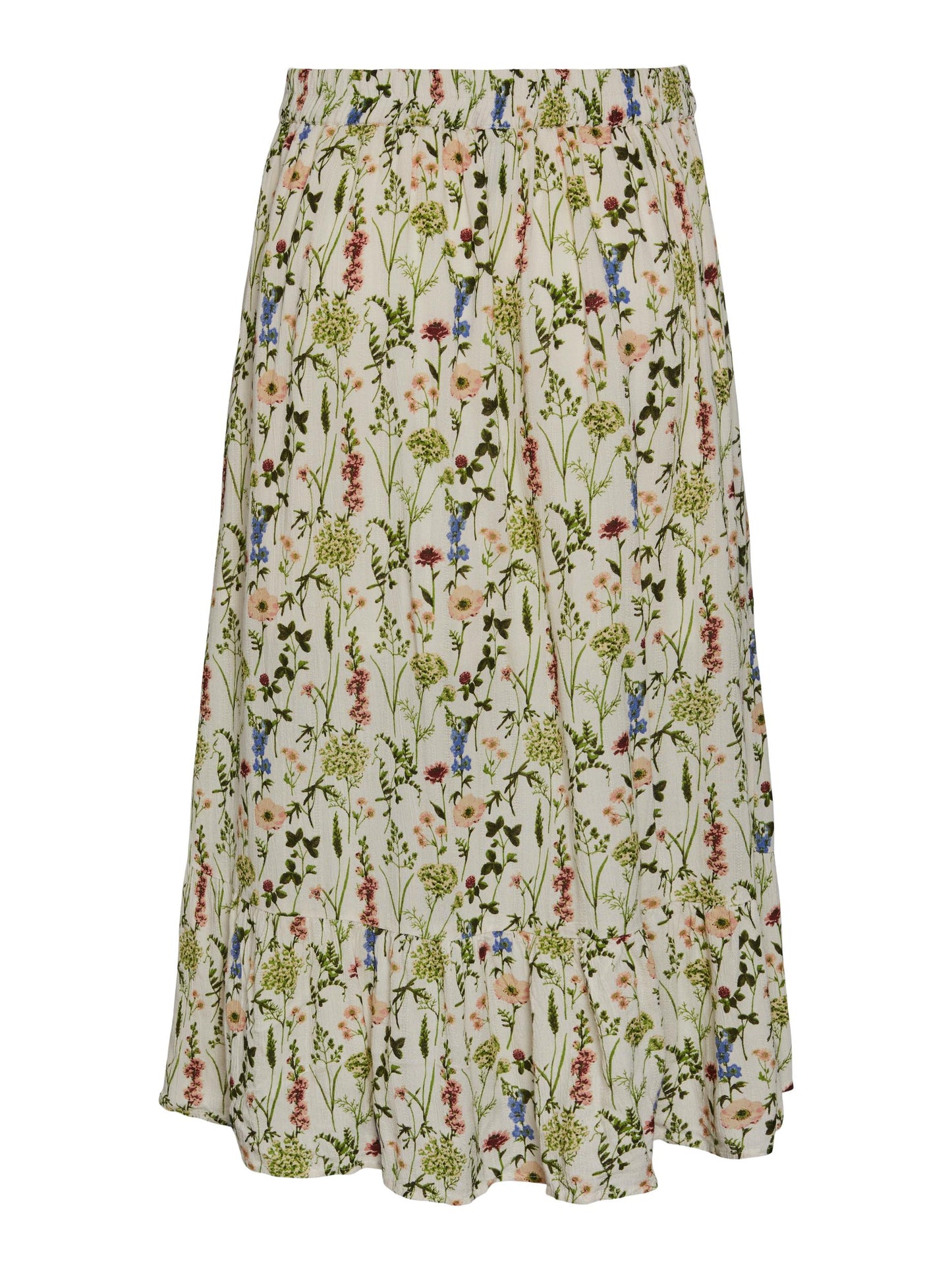 Falda maxi estampado.