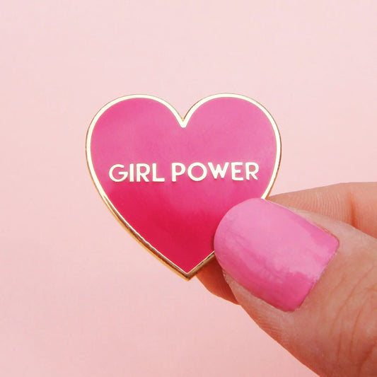 Pin girl power.