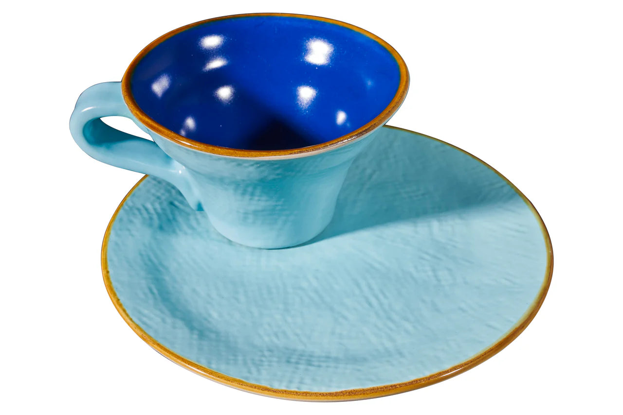 Set café mediterráneo.