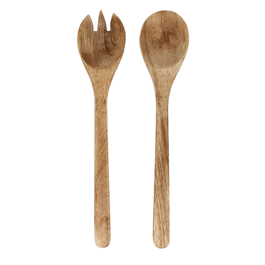 Cubiertos para ensalada.