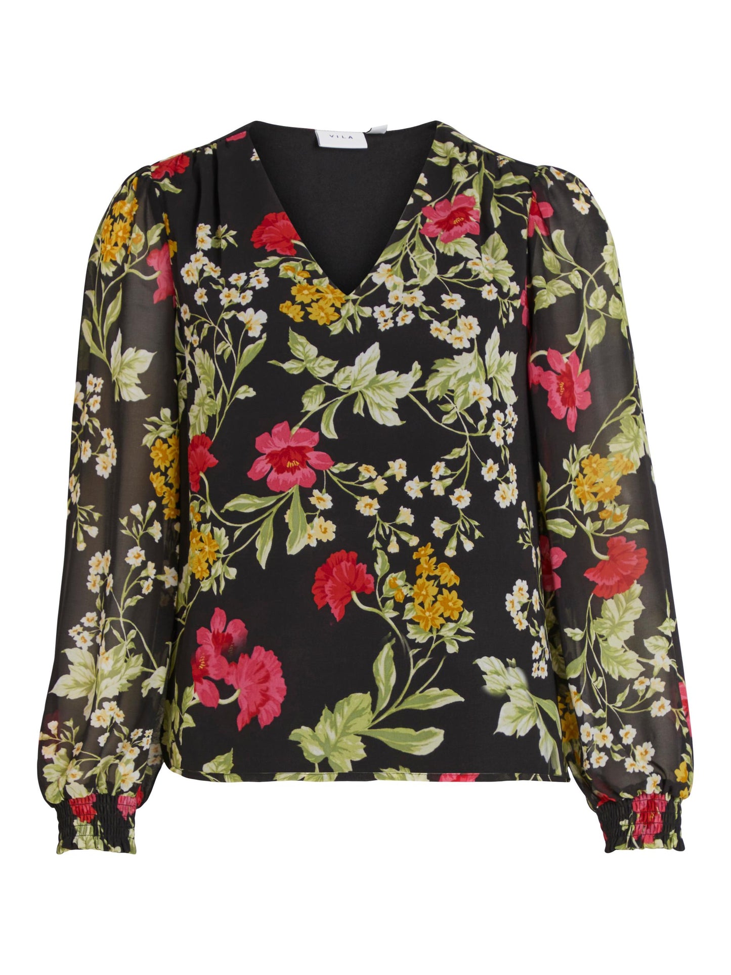 Camisa estampado floral.