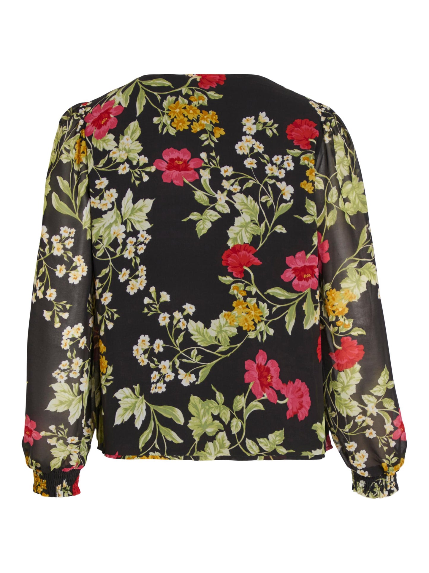 Camisa estampado floral.
