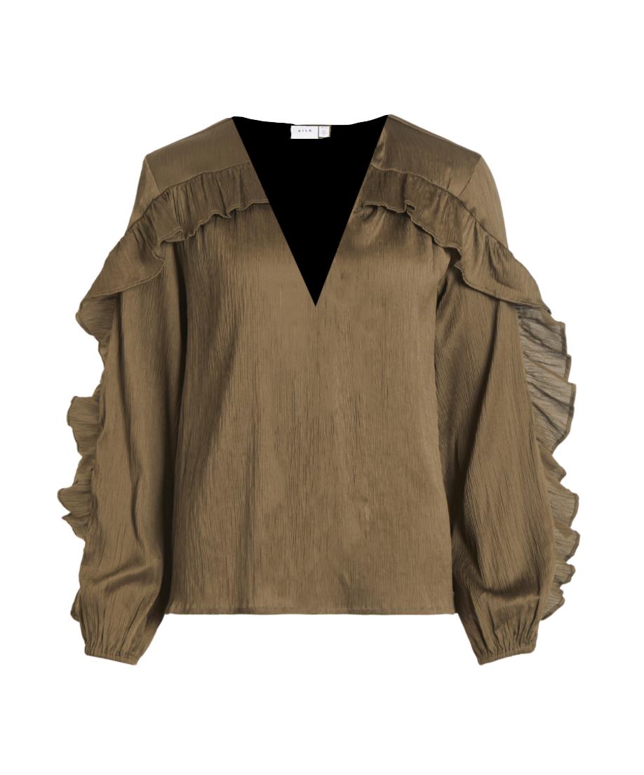 Blusa volante.
