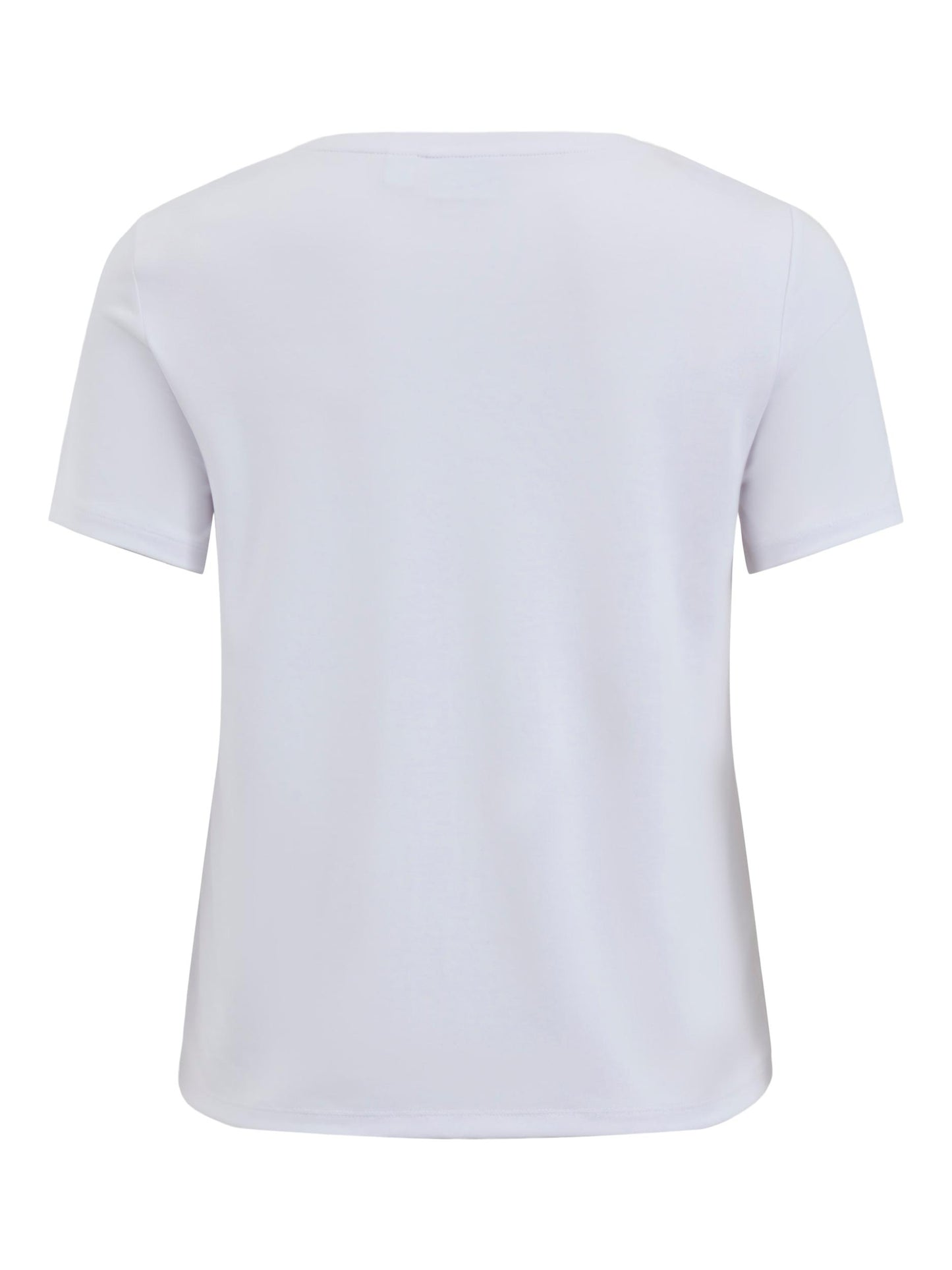 Camiseta básica cuello redondo.