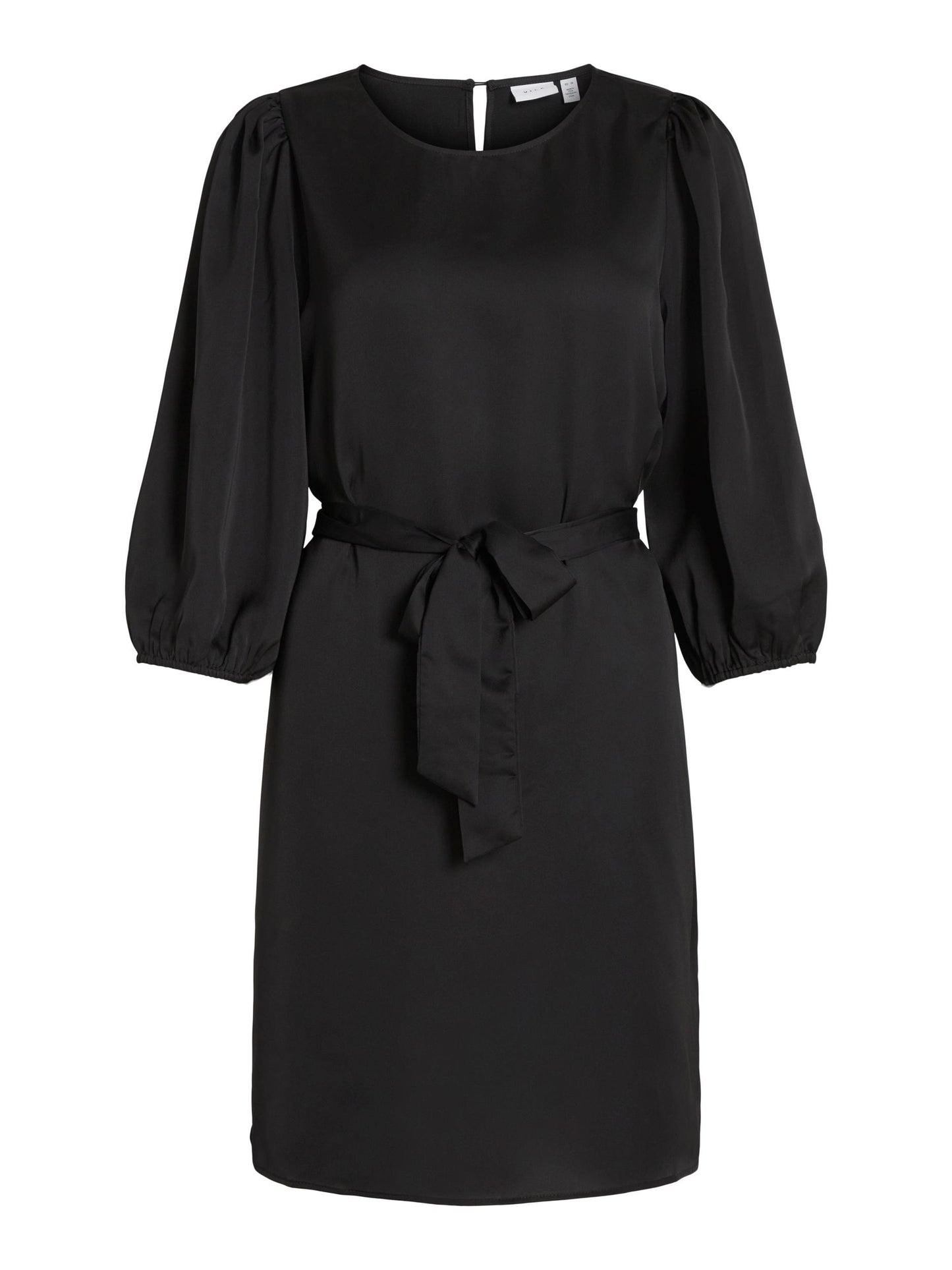 Vestido liso.