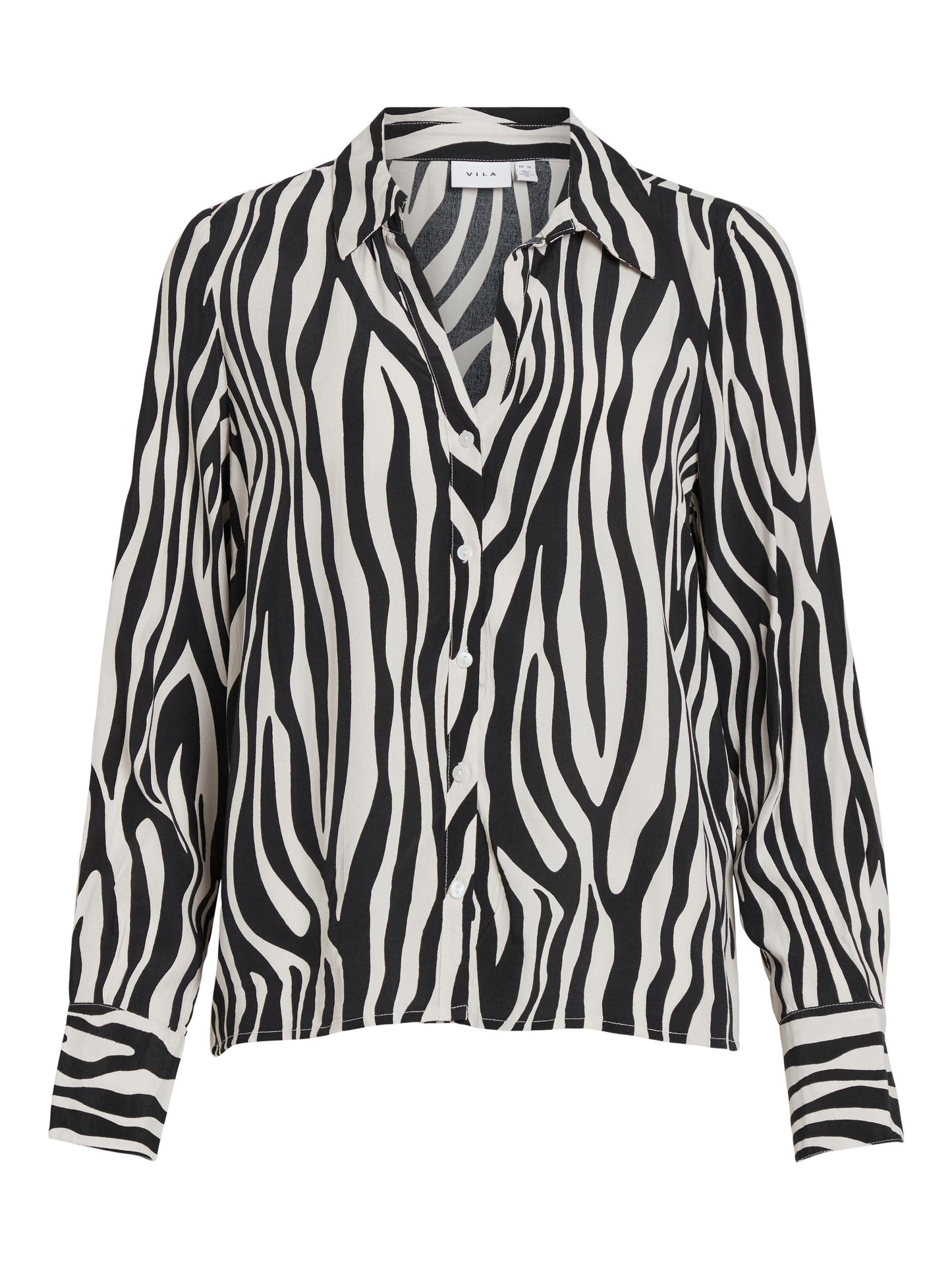 Camisa estampado cebra.