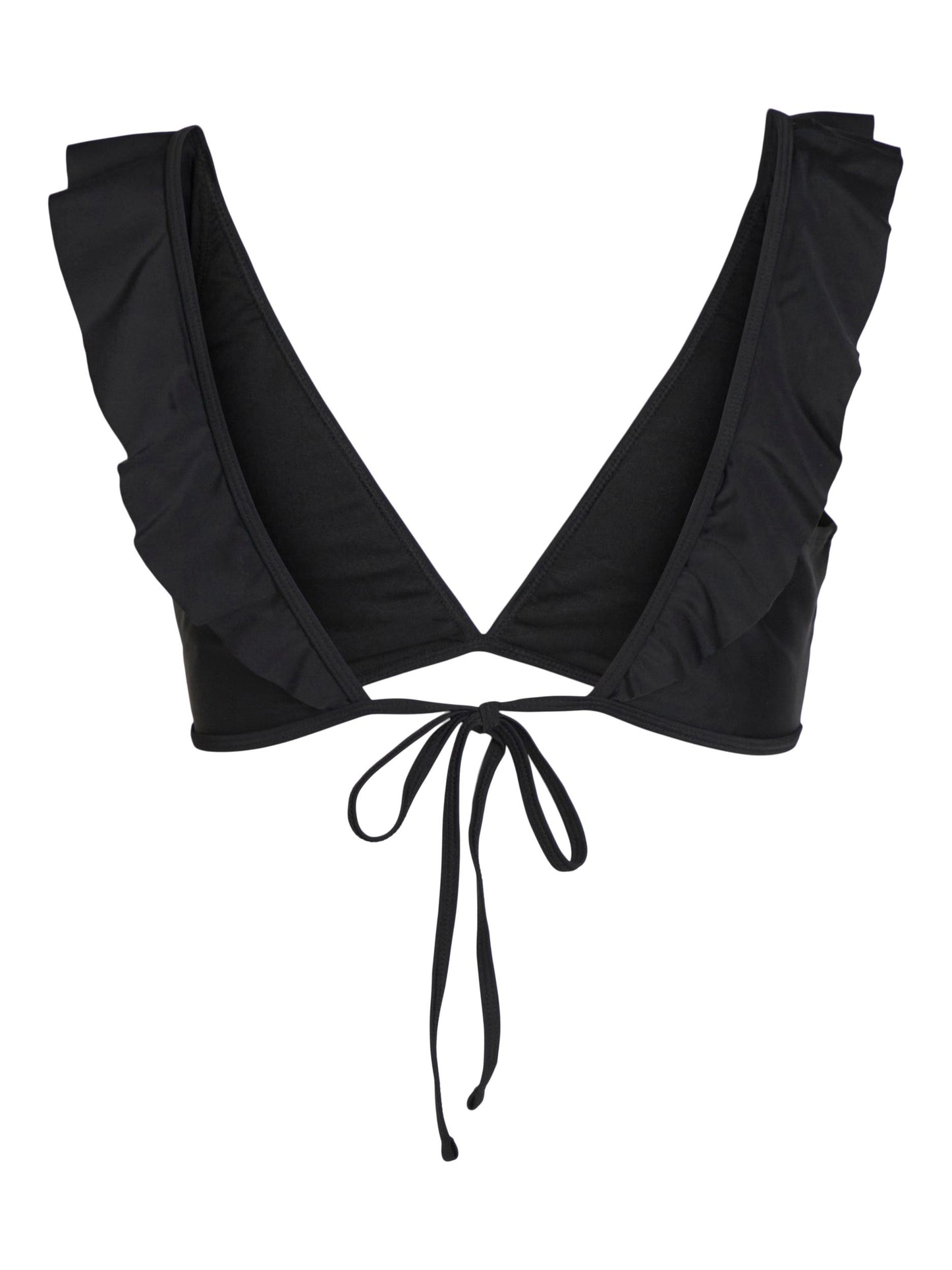 Top bikini volantes.