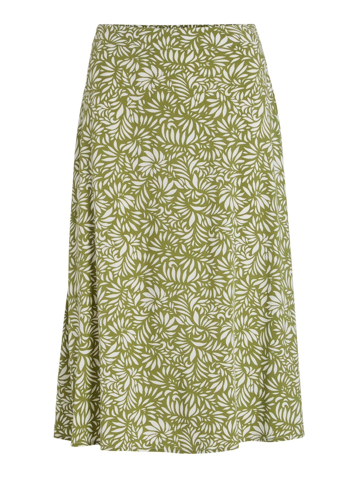 Falda estampado floral.