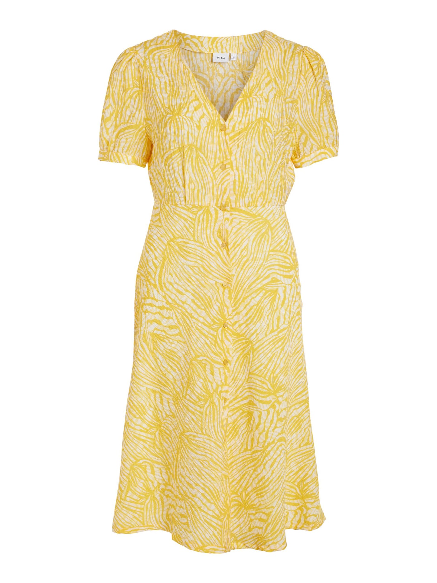 Vestido estampado.