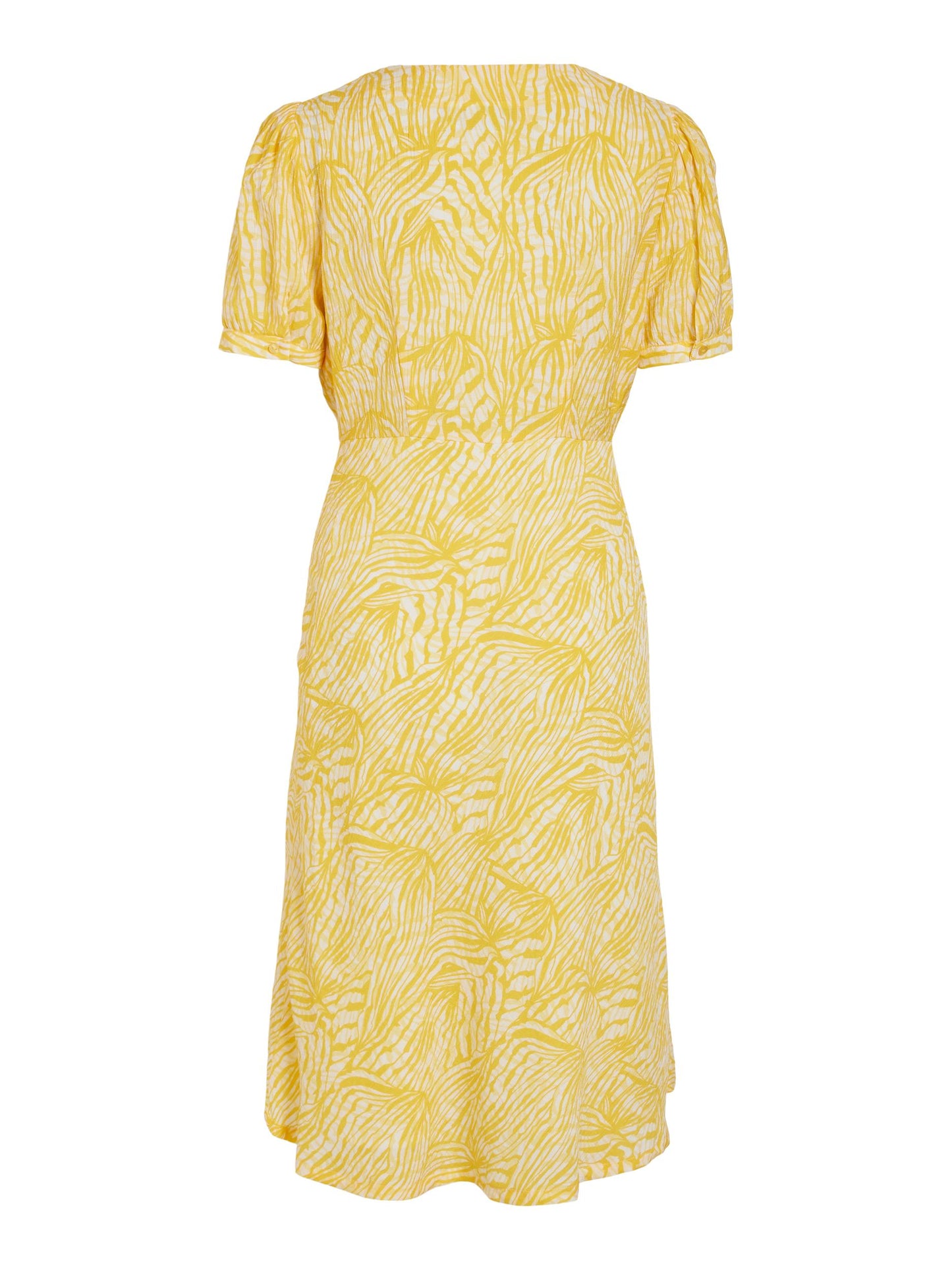 Vestido estampado.